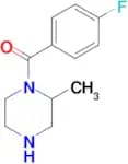 1-(4-fluorobenzoyl)-2-methylpiperazine