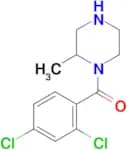 1-(2,4-dichlorobenzoyl)-2-methylpiperazine