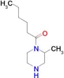 1-(2-methylpiperazin-1-yl)hexan-1-one