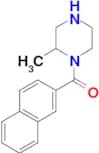 2-methyl-1-(naphthalene-2-carbonyl)piperazine
