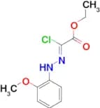 ethyl (2Z)-2-chloro-2-[2-(2-methoxyphenyl)hydrazin-1-ylidene]acetate