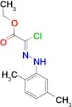 ethyl (2Z)-2-chloro-2-[2-(2,5-dimethylphenyl)hydrazin-1-ylidene]acetate