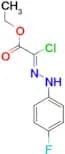 ethyl (2Z)-2-chloro-2-[2-(4-fluorophenyl)hydrazin-1-ylidene]acetate