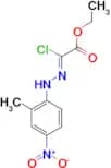 ethyl (2Z)-2-chloro-2-[2-(2-methyl-4-nitrophenyl)hydrazin-1-ylidene]acetate