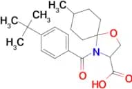 4-(4-tert-butylbenzoyl)-8-methyl-1-oxa-4-azaspiro[4.5]decane-3-carboxylic acid