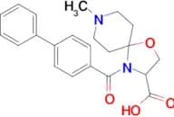 4-{[1,1'-biphenyl]-4-carbonyl}-8-methyl-1-oxa-4,8-diazaspiro[4.5]decane-3-carboxylic acid