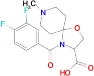 4-(3,4-difluorobenzoyl)-8-methyl-1-oxa-4,8-diazaspiro[4.5]decane-3-carboxylic acid