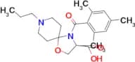 8-propyl-4-(2,4,6-trimethylbenzoyl)-1-oxa-4,8-diazaspiro[4.5]decane-3-carboxylic acid