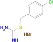 {[(4-chlorophenyl)methyl]sulfanyl}methanimidamide hydrobromide