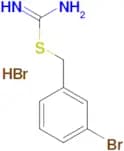 {[(3-bromophenyl)methyl]sulfanyl}methanimidamide hydrobromide