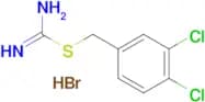 {[(3,4-dichlorophenyl)methyl]sulfanyl}methanimidamide hydrobromide