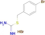 {[(4-bromophenyl)methyl]sulfanyl}methanimidamide hydrobromide