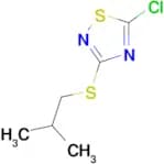 5-chloro-3-[(2-methylpropyl)sulfanyl]-1,2,4-thiadiazole