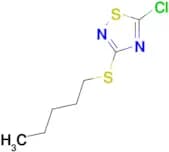 5-chloro-3-(pentylsulfanyl)-1,2,4-thiadiazole