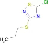 5-chloro-3-(propylsulfanyl)-1,2,4-thiadiazole