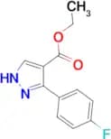 ethyl 5-(4-fluorophenyl)-1H-pyrazole-4-carboxylate
