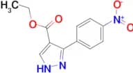 ethyl 5-(4-nitrophenyl)-1H-pyrazole-4-carboxylate
