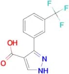 5-[3-(trifluoromethyl)phenyl]-1H-pyrazole-4-carboxylic acid