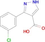 5-(3-chlorophenyl)-1H-pyrazole-4-carboxylic acid