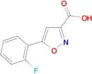 5-(2-fluorophenyl)-1,2-oxazole-3-carboxylic acid