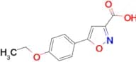 5-(4-ethoxyphenyl)-1,2-oxazole-3-carboxylic acid