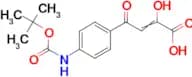 4-(4-{[(tert-butoxy)carbonyl]amino}phenyl)-2,4-dioxobutanoic acid