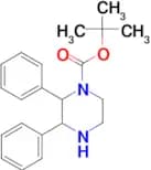 tert-butyl 2,3-diphenylpiperazine-1-carboxylate