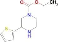 ethyl 3-(thiophen-2-yl)piperazine-1-carboxylate