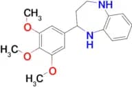2-(3,4,5-trimethoxyphenyl)-2,3,4,5-tetrahydro-1H-1,5-benzodiazepine