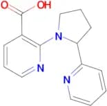 2-[2-(pyridin-2-yl)pyrrolidin-1-yl]pyridine-3-carboxylic acid