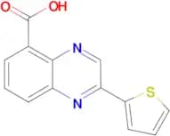 2-(thiophen-2-yl)quinoxaline-5-carboxylic acid