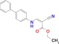 ethyl (2Z)-3-({[1,1′-biphenyl]-4-yl}amino)-2-cyanoprop-2-enoate