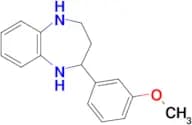 2-(3-methoxyphenyl)-2,3,4,5-tetrahydro-1H-1,5-benzodiazepine