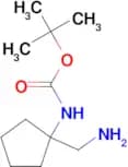 tert-butyl N-[1-(aminomethyl)cyclopentyl]carbamate
