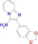2-(2H-1,3-benzodioxol-5-yl)imidazo[1,2-a]pyridin-3-amine