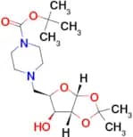 tert-butyl 4-{[(3aR,5R,6S,6aR)-6-hydroxy-2,2-dimethyl-tetrahydro-2H-furo[2,3-d][1,3]dioxol-5-yl]me…