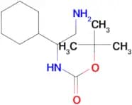 Tert-butyl N-(2-amino-1-cyclohexylethyl)carbamate