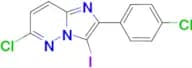 6-chloro-2-(4-chlorophenyl)-3-iodoimidazo[1,2-b]pyridazine