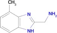 (4-METHYL-1H-BENZIMIDAZOL-2-YL)METHYLAMINE