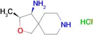 (3S,4S)-3-METHYL-2-OXA-8-AZASPIRO[4.5]DECAN-4-AMINE 2HCL
