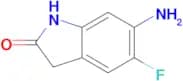 6-AMINO-5-FLUORO-1,3-DIHYDRO-2H-INDOL-2-ONE
