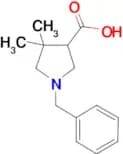 1-BENZYL-4,4-DIMETHYL-PYRROLIDINE-3-CARBOXYLIC ACID