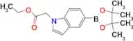 (1-(2-ETHOXY-2-OXOETHYL)-1H-INDOL-5-YL)BORONIC ACID PINACOL ESTER