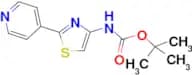 N-[2-(4-PYRIDINYL)-4-THIAZOLYL]-CARBAMIC ACID 1,1-DIMETHYLETHYL ESTER