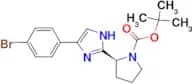 (S)-TERT-BUTYL 2-(5-(4-BROMOPHENYL)-1H-IMIDAZOL-2-YL)PYRROLIDINE-1-CARBOXYLATE