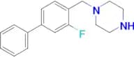 1-((3-FLUORO-[1,1′-BIPHENYL]-4-YL)METHYL)PIPERAZINE