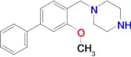 1-((3-METHOXY-[1,1′-BIPHENYL]-4-YL)METHYL)PIPERAZINE