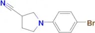 1-(4-BROMOPHENYL)PYRROLIDINE-3-CARBONITRILE