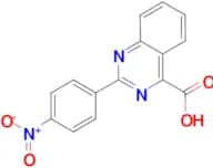 2-(4-NITROPHENYL)QUINAZOLINE-4-CARBOXYLIC ACID