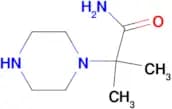 2-METHYL-2-(PIPERAZIN-1-YL)PROPANAMIDE